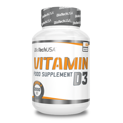 Vitamin D3 60 tabletta - biotech.shop.hu